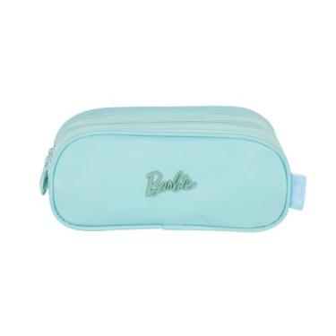 Imagem de Estojo Triplo Barbie Turquesa ET47720BB Lançamento 2025 Luxcel