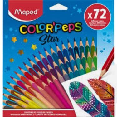 Imagem de Lápis de cor Color'Peps Star 72 cores Maped