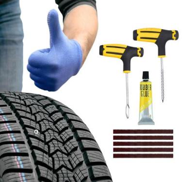Imagem de Kit Reparo Pneu Macarrão universal Moto Carro Camionete UTV - Veon Imp