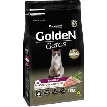 Imagem de Ração Para Gatos Adultos Castrados  Frango Premier 1kg - PremieRpet