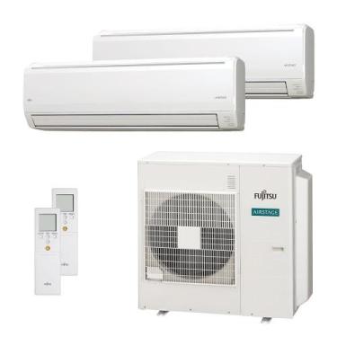 Imagem de Ar-Condicionado Multi Split Inverter 45000 BTUs Fujitsu Quente e Frio 