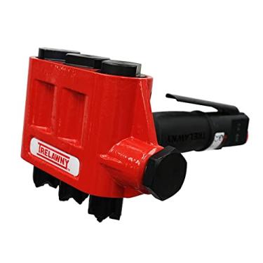 Imagem de CS Unitec | Martelo de escamação de cinzel pneumático de cabeça de carboneto triplo de cabo curto | Conjunto de ferramentas de martelo pneumático espesso e demolição de corrosão