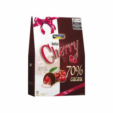 Imagem de Caixa Bombom Cereja 70% Cacau 160g Montevergine