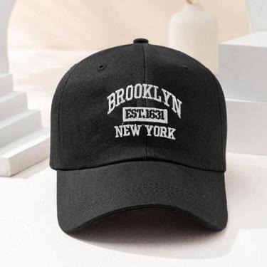 Imagem de Boné de Beisebol Unissex Vintage Brooklyn - Bordado New York, Tamanho 