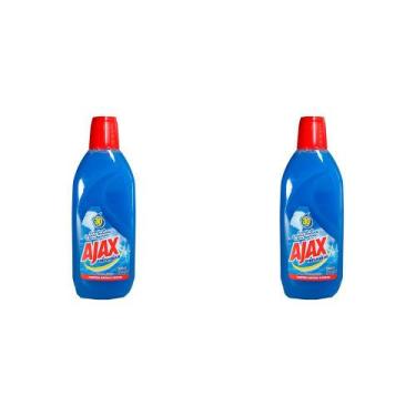 Imagem de Kit 2 Und Limpador Multiuso Ajax Limpeza Perfumada Fresh Blue 500ml