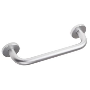 Imagem de Suporte Barra Apoio Idoso Embralumi Inox Toalheiro Ø3cm 44cm