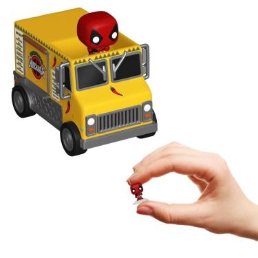 Imagem de Bitty Pop! Town Marvel - Deadpool e Caminhão Chimichanga