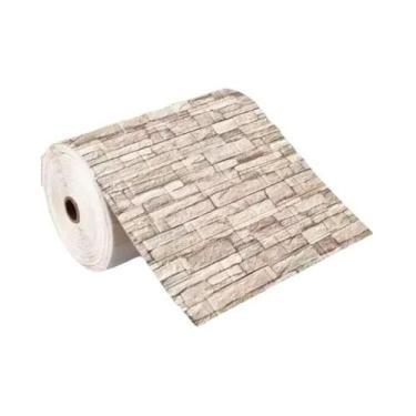 Imagem de Adesivos De Parede 3D À Prova D'água Com Padrão De Tijolos De 70cm X 2