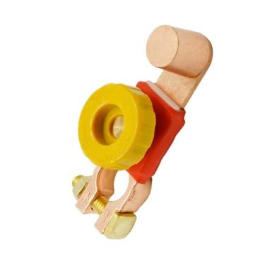 Imagem de Saihisday Interruptor de desconexão de bateria de carro, 6V/12V/24V interruptor de desconexão de bateria positiva de poste superior, conector terminal de bateria positiva de corte à prova de ferrugem