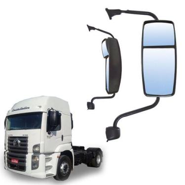 Imagem de Retrovisor Completo Vw Constellation Ld Bip. S Desembaçador - Globo