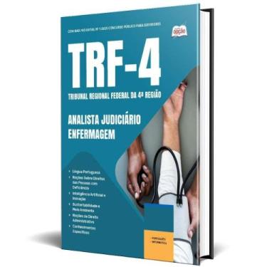 Imagem de Apostila Trf 4 2025 - Analista Judiciário - Enfermagem - Apostilas Opç