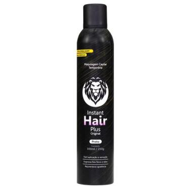 Imagem de Maquiagem Para Calvície Instant Hair Plus Preto 300ml - DAXX