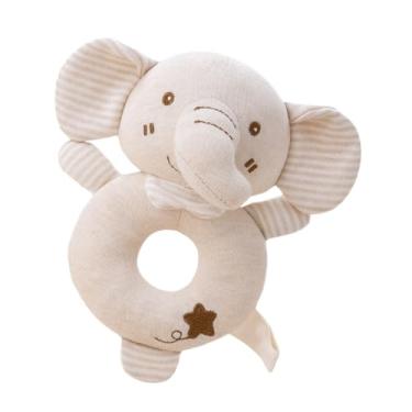 Imagem de Chocalhos Para Bebé - Brinquedos Macios Animais Para Recém-Nascido,Móbiles Para Cadeira De Alimentação Viagem Berço Hora De Dormir Presente Educativo