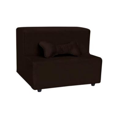 Imagem de Escadas Escadinha Pet 2 Degraus Rampa para Gato e Cachorro(Marrom)