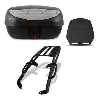 Imagem de Bau De Moto 45 Litros Pro Tork Com Bagageiro Versys 650 2010 Até 2013,