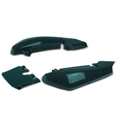 Imagem de Rabeta kit 3 peças pro tork ybr 125 2000/07, VERDE 2006 - 2007, Único
