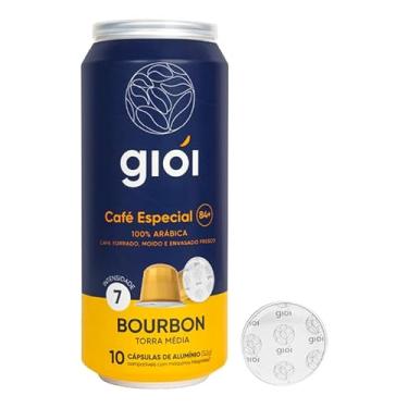 Imagem de Giói Café Especial, 100% Arábica, Cápsulas Compatíveis com Nespresso, 84+ (10 Cápsulas, Bourbon)