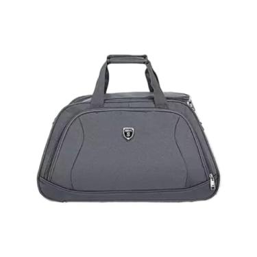 Imagem de Bolsa Viagem Mala de Mão Feminina Masculino Grande(0010Cinza)