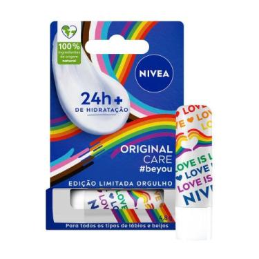 Imagem de Hidratante Labial Nivea Original Care Orgulho 4,8g
