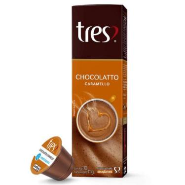 Imagem de Café Chocolatto Caramello 10 Cápsulas - Três Corações - Tres