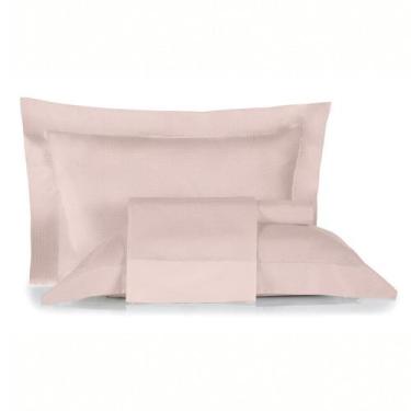Imagem de Jogo de Cama King 4 Peças Altenburg Algodão Lux 200 Fios Inspire Rosa