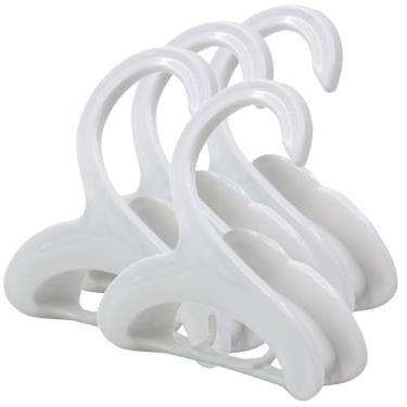 Imagem de Kit 4 Cabide Multiuso Organizador para Bolsa, Boné, Cinto e Acessórios – Plástico Resistente com Ganchos