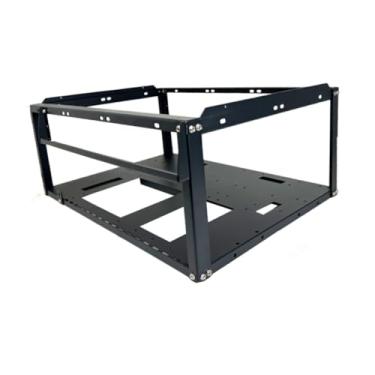 Imagem de Generic Caixa de computador DIY Caixa de computador Open Chassis Rack portátil para placas -mãe Eatx/ITX Utilitário de acessório resistente ao desgaste do