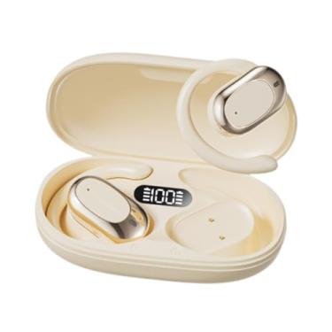 Imagem de Generic Tradução fones de ouvido tradutor fones controle toque fones de ouvido aberto ganchos para trabalho aprendizagem viagem reunião, Cor Da Pele