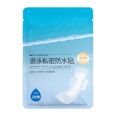 Imagem de Absorventes Impermeáveis Para Natação - Proteção para Área Íntima Amigável à Pele,4 Unidades de Forros Higiénicos Portáteis Para Atividades Aquáticas e Uso Diário Para