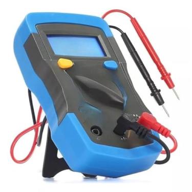 Imagem de Multimetro Digital Profissional Sem Bipe e Com Bipe Dígitos Painel Iluminado Com Bateria e Ponta (Multímetro Com Bipe MD-180L)