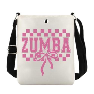 Imagem de Lywjyb Birdgot Zumba Bolsa tiracolo Zumba Dance Teacher Gift Gym Workout Gift Gym Sports Cross Training Merch, Zumba Xk, Casual