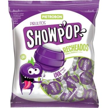 Imagem de Pirulito show pop uva 480g c/24 - PIETROBON