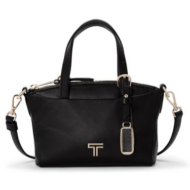 Imagem de TUMI - Bolsa De Viagem Secundária Voyageur Yuma Mini Tote Com Armazenamento Fácil Acesso, Preta/Dourada Clara