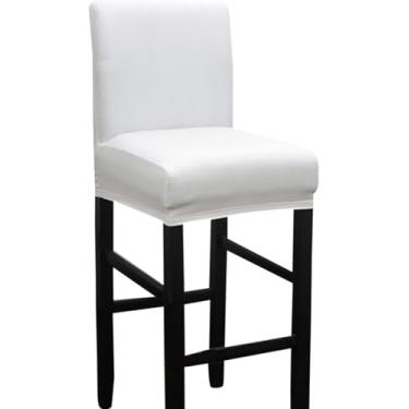 Imagem de Conjunto De 2/4/6 Capa De Banqueta De Bar, Capa Protetora Universal De Banqueta De Couro Falso à Prova D'Água Para Sala De Estar Em Casa Cozinha, A, 6pcs