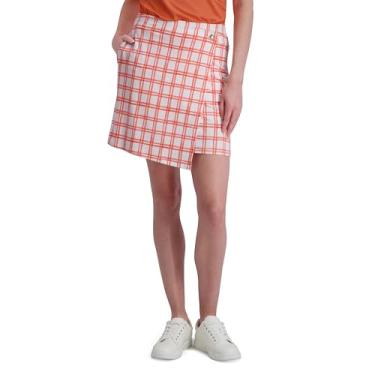 Imagem de Stella Parker Saia feminina de tênis – casual, atlética golfe, Xadrez, P