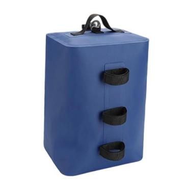 Imagem de menolana Saco de areia, saco de areia, base de guarda-chuva resistente à água, de peso prático de 25L, pesos de perna para barracas de pátio, mochilas, tendas, Azul