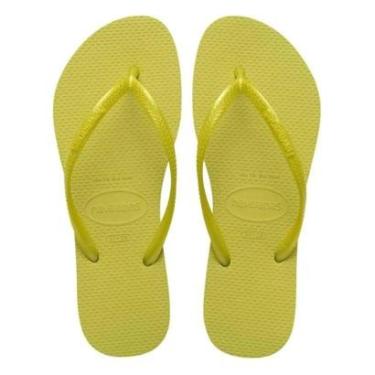 Imagem de Chinelo Havaianas Feminino Tiras Brilhante Slim-Feminino
