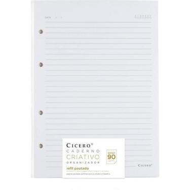 Imagem de Refil cad criativo argola 40f pautad - Cicero