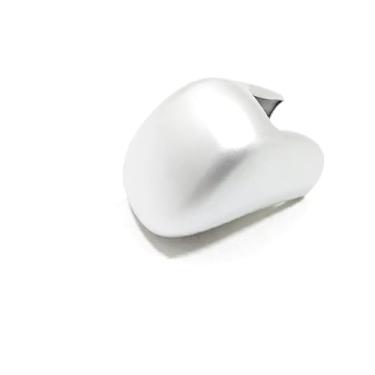 Imagem de Hyorabyn Compatível com Honda Civic 11th 2022~2024 2025 para Honda CR-V HR-V 2023 2024 para Honda Accord 2018-2025 Manípulo de alavanca de mudança de marchas capa de cabeça prata