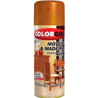 Imagem de Spray verniz natural brilhante 400ml 765 - COLORGIN