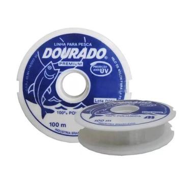 Imagem de Linha Pesca Dourado Cristal cm 100M - 0,80 Mm - Mazzaferro