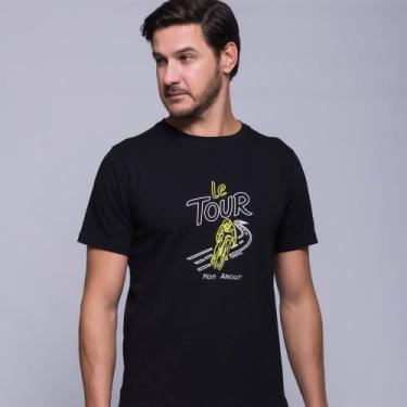 Imagem de Camiseta Casual Masculina Marcio May Le Tour - Márcio May Sports, G, P