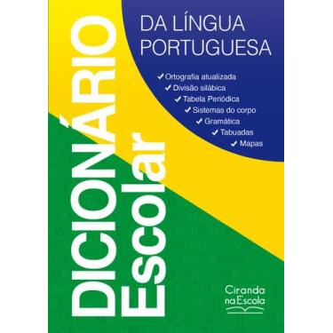 Imagem de Livro - Dicionário Escolar da Língua Portuguesa