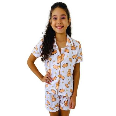 Imagem de Pijama Feminino Americano Juvenil Personagens 12 Ao 16 Anos Festa do P