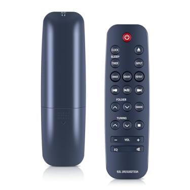 Imagem de WDZP Novo controle remoto Soundbar de substituição para Sharp CD-BH10 92L1R15102733A Streaming de áudio e CD Player sistema de alto-falante de madeira