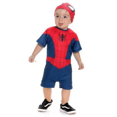 Imagem de Fantasia Homem Aranha Bebe - Marvel, UNICA, M