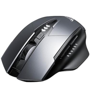 Imagem de Mouse Gamer Sem Fio IF-263, 1600 DPI Ajustável, 6 Botões, Preto, Receptor USB 2.4GHz, para Gaming e Uso Profissional