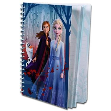 Imagem de Disney Frozen 2 Caderno de Cinema e Caneta de Tinta Frozen 5 x 7 – Apresentando Elsa Anna Olaf