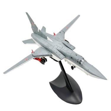 Imagem de LATUROP 1:144 Scale Russia Air Force TU-22M3 Strategic Bomber Model, Variable Wing, Alloy Military Airplane, Metal Diecast Aircraft, Modern Fighter Jet, Home Decor