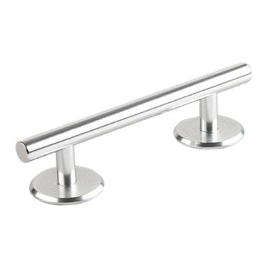 Imagem de KiBcsLic Trilho redondo para fingerboard, rampa versátil, ótimo para adicionar aos presentes, acessórios de aço inoxidável para fingerboard, Prata 15 Cm